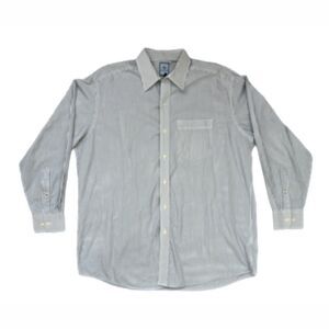 Tommy Hilfiger Mens Button Up Sz XL Stripe Shirt Long Sleeve Business Coastal